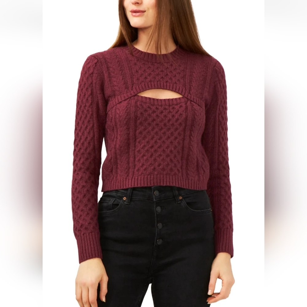 1.STATE Keyhole Sweater MSRP $89 Size L  New